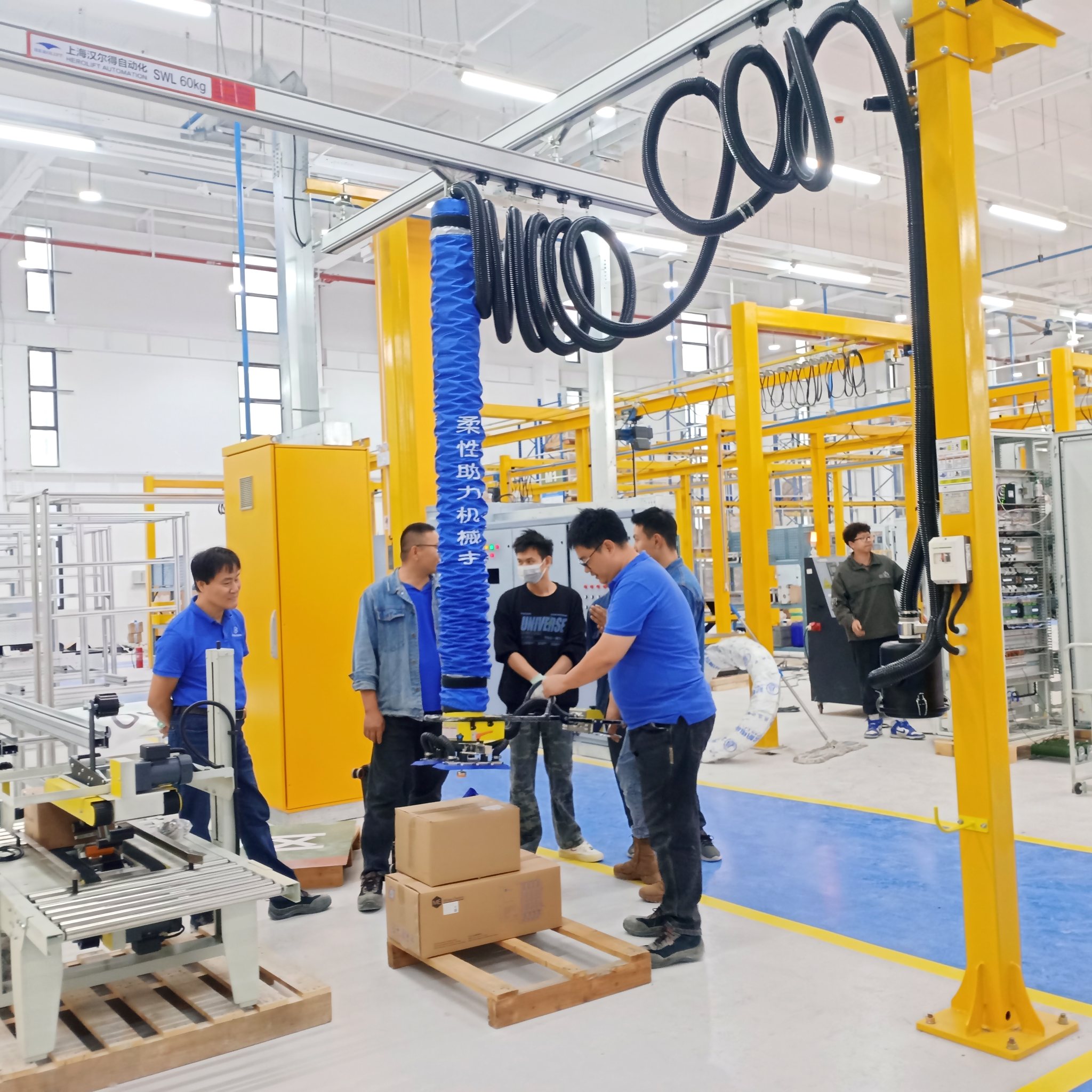 VEL2202 Vacuum tube lifter for Carton