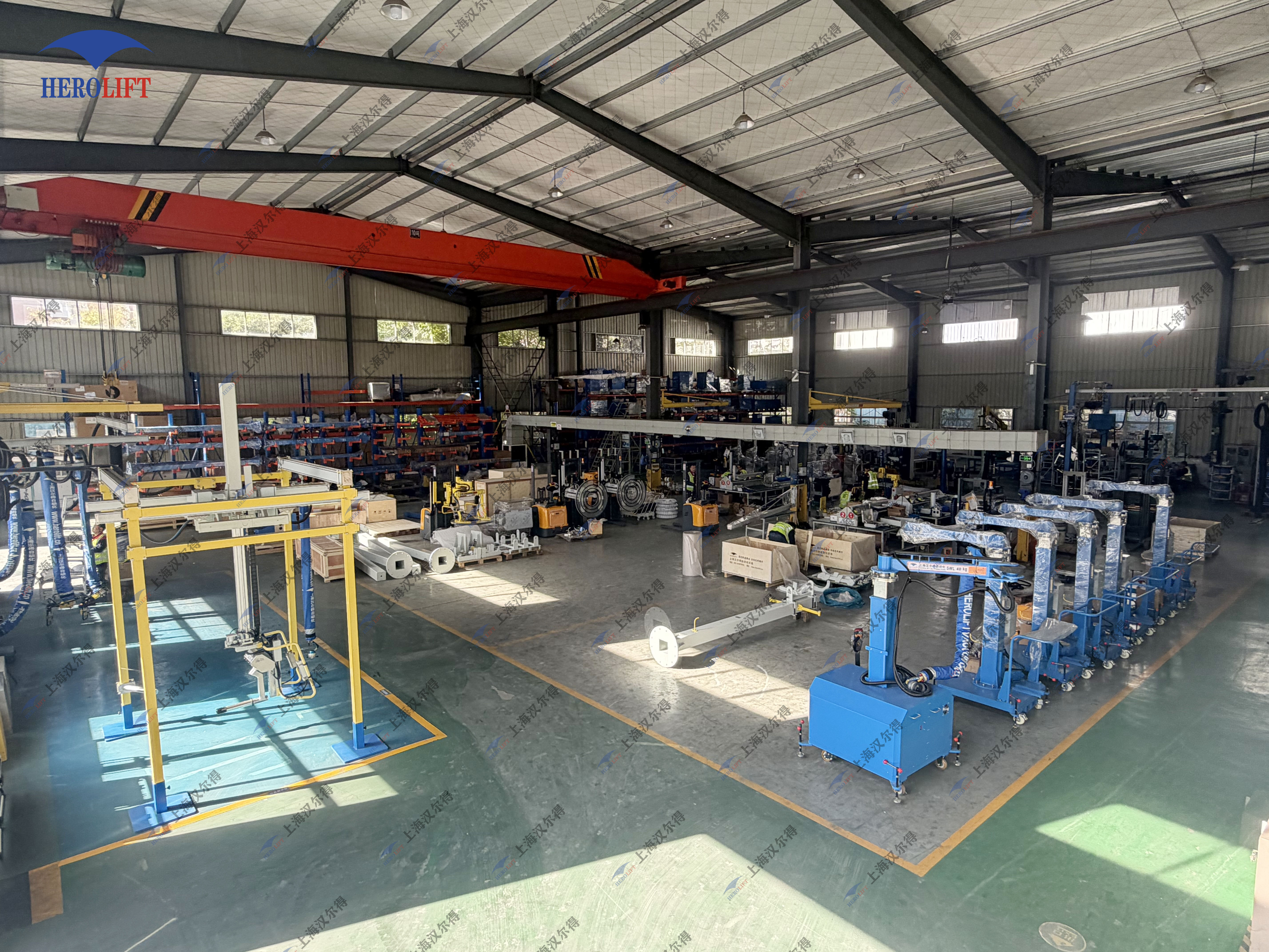 Vacuum Tube Lifter Warehouse 1