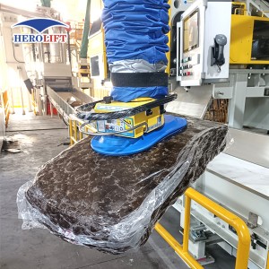 rubber handling with vacuum tube lifters-1